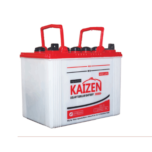 KAIZEN SOLAR TUBULAR BATTERIES KB 20 AH